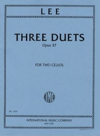 Vorderes Coverbild Three Duets op. 37 
