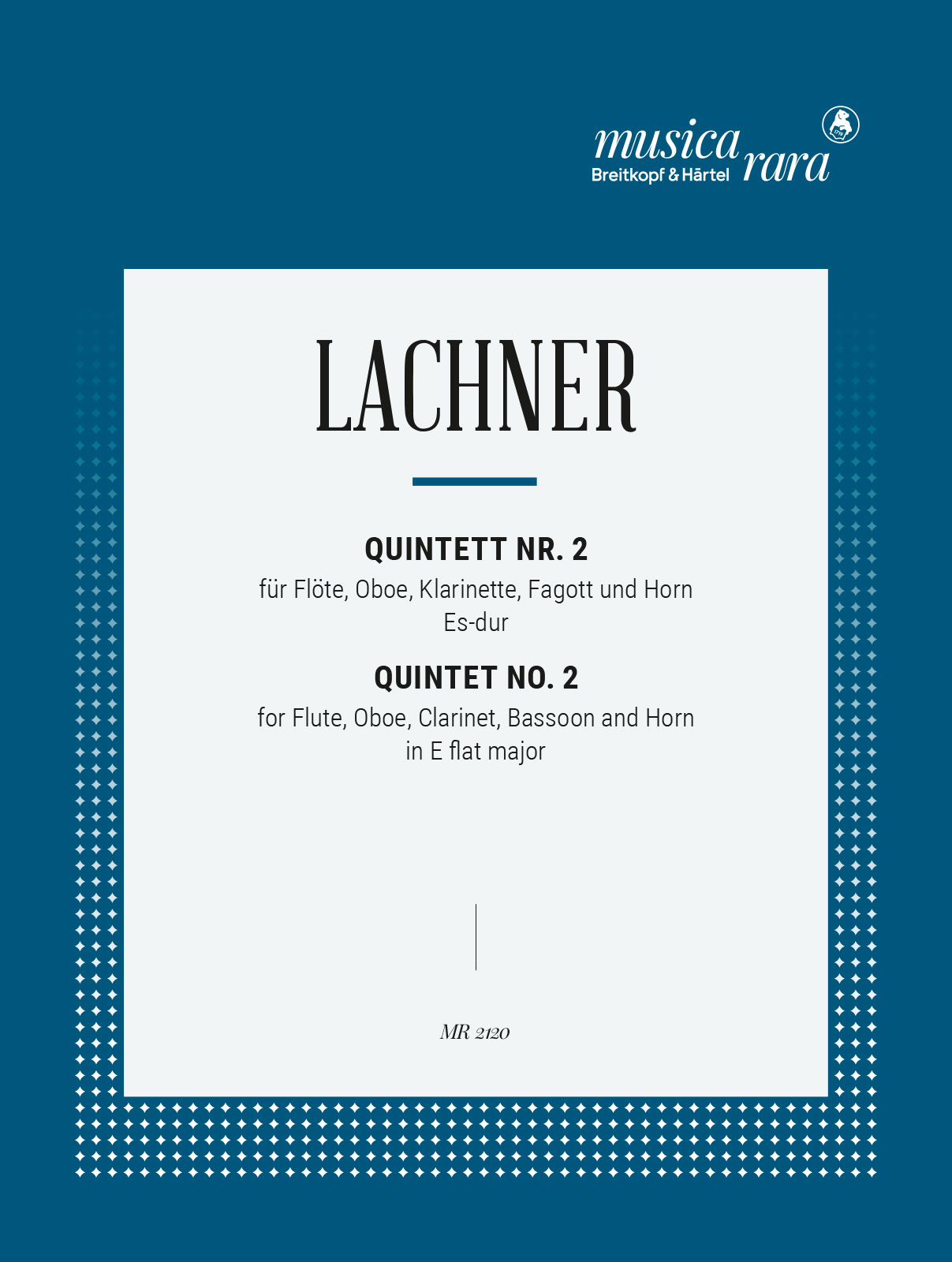 Vorderes Coverbild Quintett Nr. 2 in Es-dur