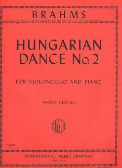Vorderes Coverbild HUNGARIAN DANCE No.2 Vc Pft 