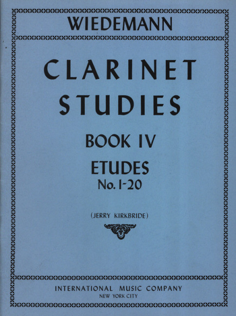 Vorderes Coverbild Clarinet Studies Book 4 Book 4