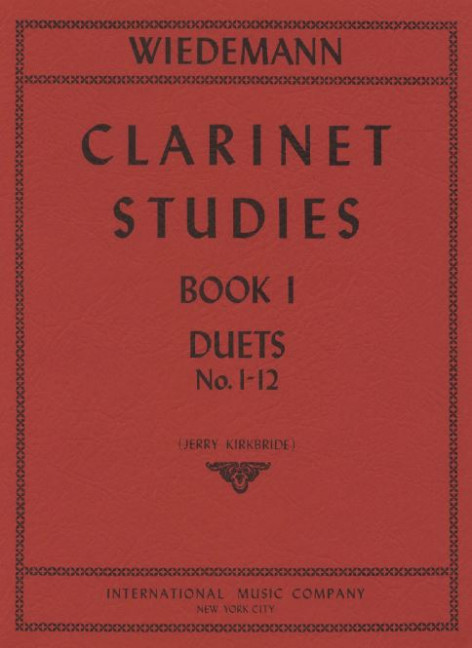 Vorderes Coverbild Clarinet Studies Book 1 Book 1