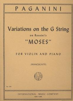 Vorderes Coverbild Variations on the G String 