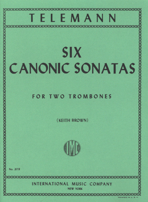 Vorderes Coverbild 6 Canonic Sonatas 