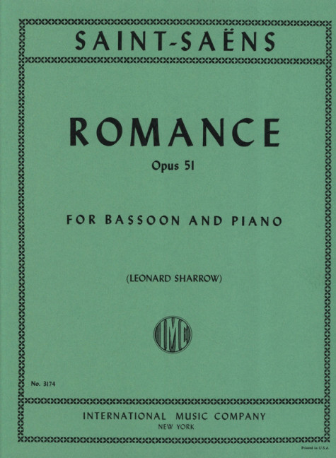 Vorderes Coverbild Romance in D major op. 51 