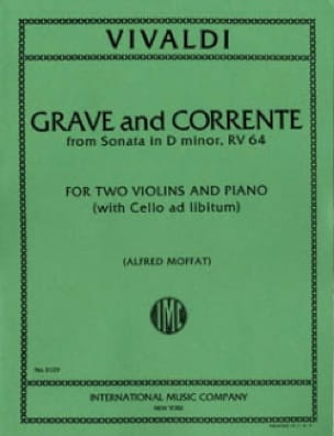 Vorderes Coverbild Grave and Courette op.1/8 RV64 