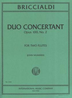 Vorderes Coverbild Duo Concertante No. 2 op. 100 