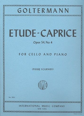Vorderes Coverbild Etude-Caprice op. 54/4 
