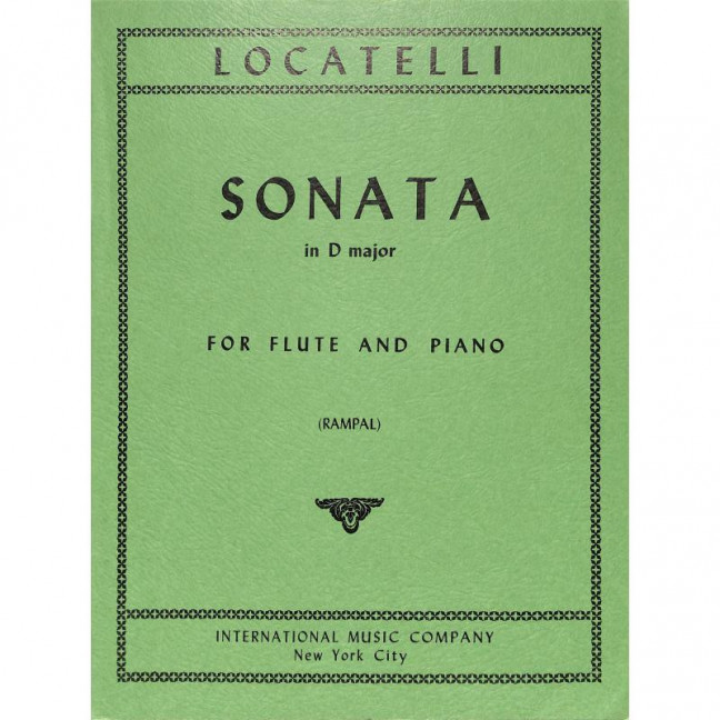 Vorderes Coverbild Sonata in D major 