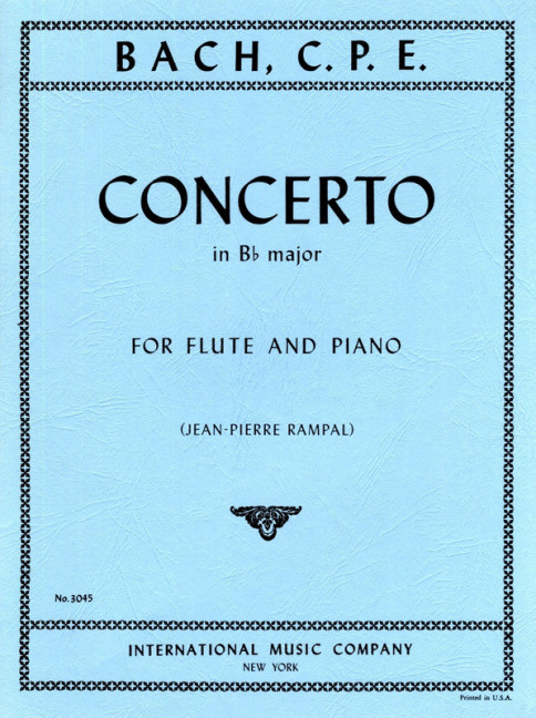 Vorderes Coverbild Concerto in Bb major 