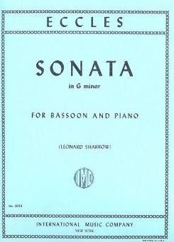 Vorderes Coverbild Sonata G minor 