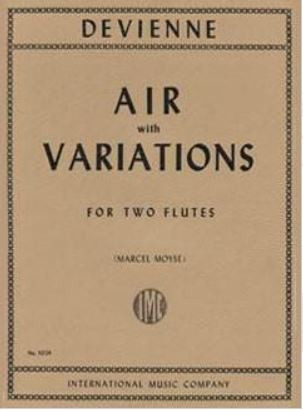 Vorderes Coverbild Air with Variations 