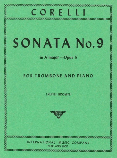 Vorderes Coverbild Sonata No. 9 in A Major 