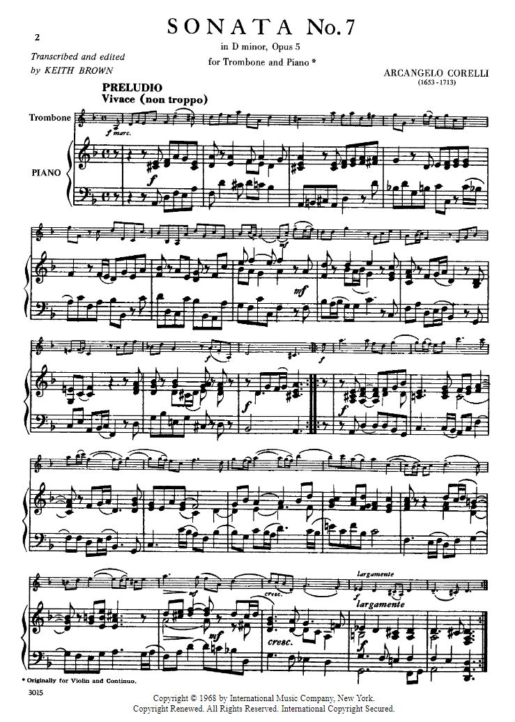 Anderes Coverbild Sonata No. 7 in D Minor op. 5 