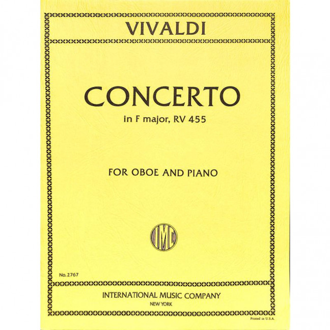 Vorderes Coverbild Concerto in F RV 455