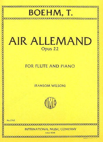 Vorderes Coverbild Air Allemand op. 22 