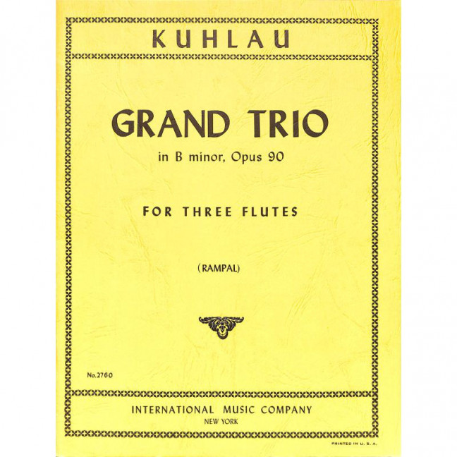 Vorderes Coverbild Grand Trio in B minor op. 90 
