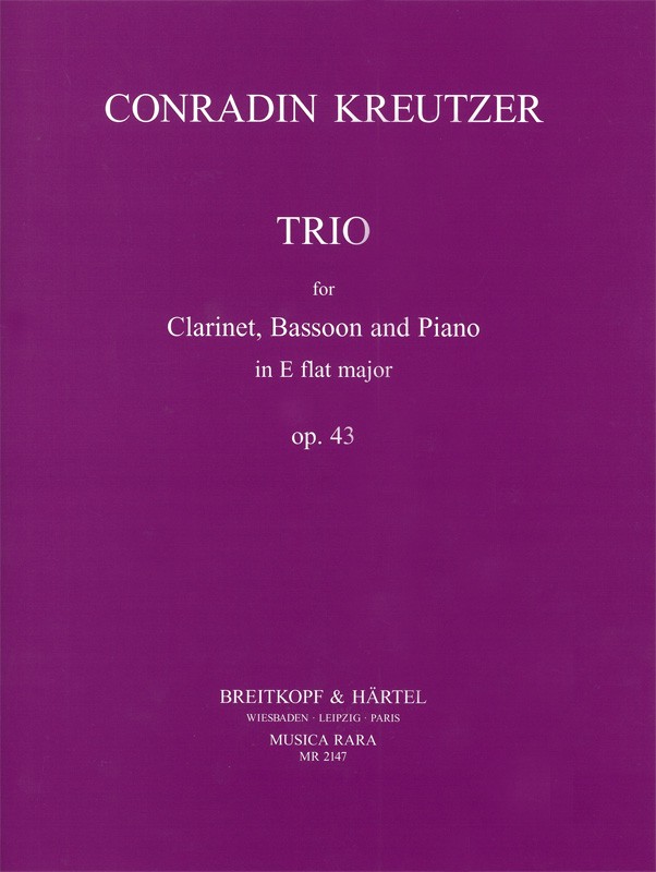 Vorderes Coverbild Trio in Es op. 43, KWV 5105