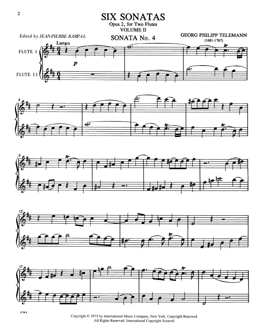 Anderes Coverbild Six Sonatas Vol. 2 op. 2 Band 2