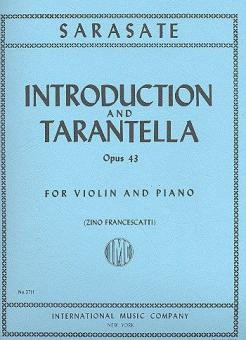 Vorderes Coverbild Introduction & Tarantella op.43 