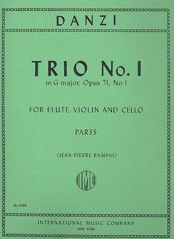 Vorderes Coverbild Trio G major op. 71/1 