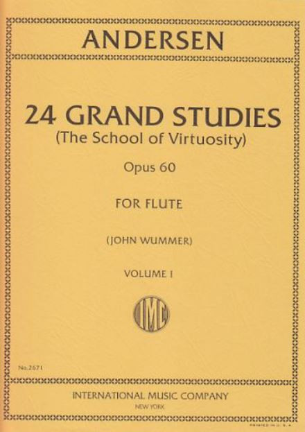 Vorderes Coverbild 24 Grand Studies Volume 1 op. 60 Vol. 1