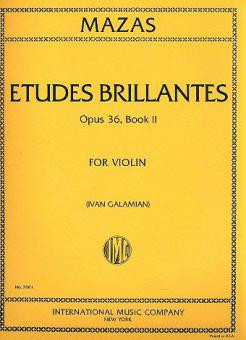 Vorderes Coverbild Etudes Brillantes op.36/2 