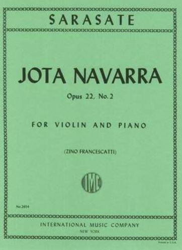 Vorderes Coverbild Jota Navarra op.22/2 