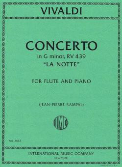 Vorderes Coverbild CONCERTO F Maj Fl Pft Red 