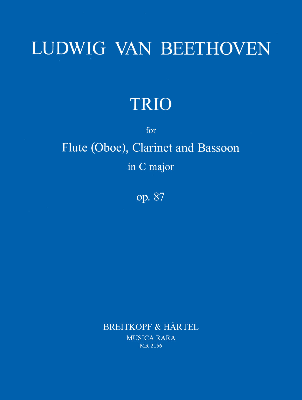 Vorderes Coverbild Trio op. 87