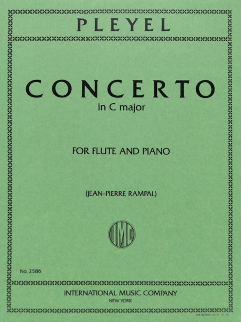 Vorderes Coverbild Concerto in C major 