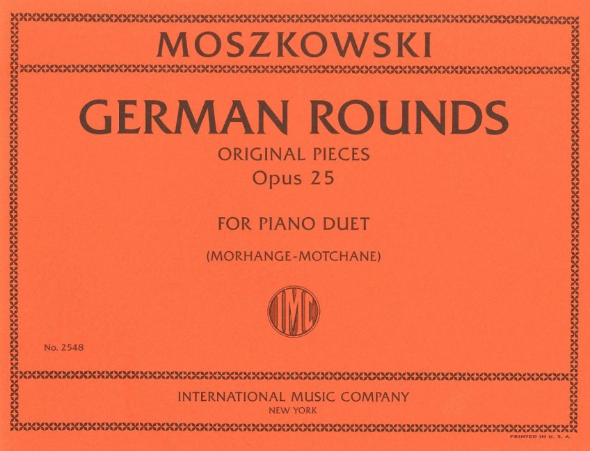 Vorderes Coverbild German Rondos op.25 