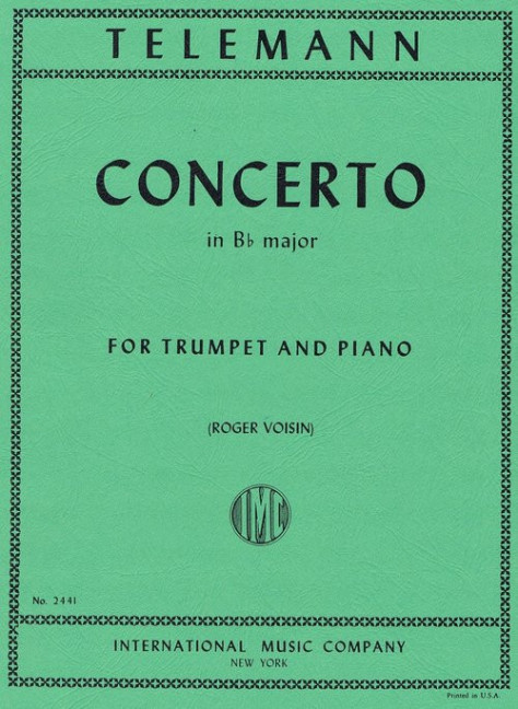 Vorderes Coverbild Concerto in Bb major 
