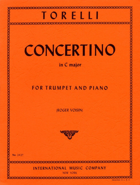 Vorderes Coverbild Concertino in C major 