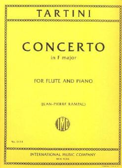 Vorderes Coverbild CONCERTO F Maj Fl Pft Red 