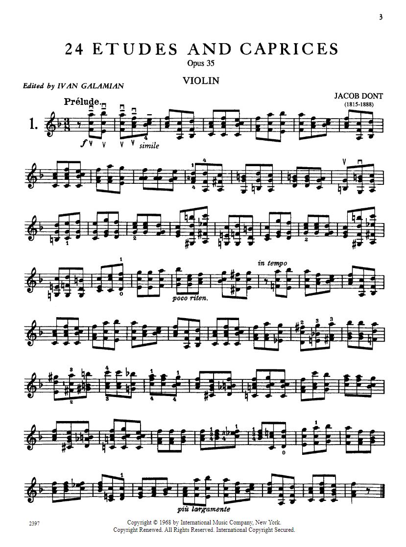 Anderes Coverbild Etudes & Caprices op.35 
