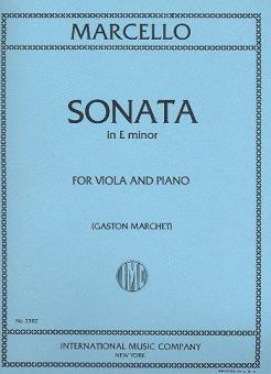 Vorderes Coverbild Sonata E minor 