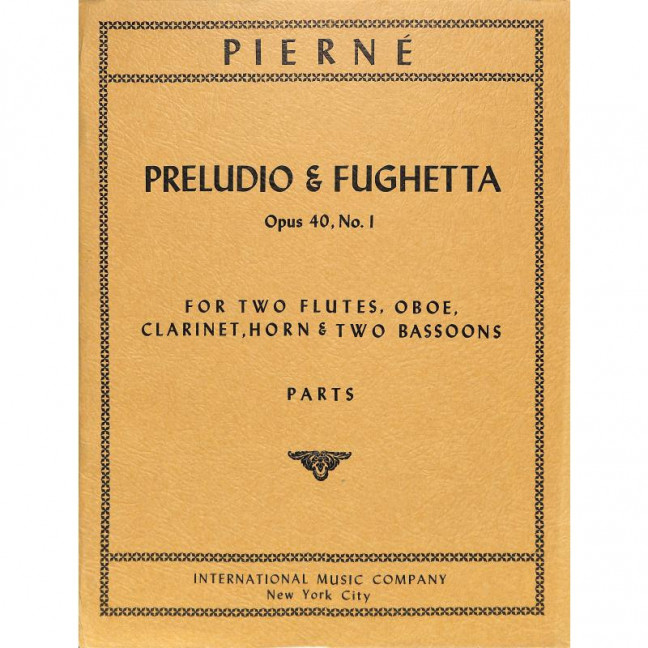 Vorderes Coverbild Prelude & Fughetta op. 40/1 