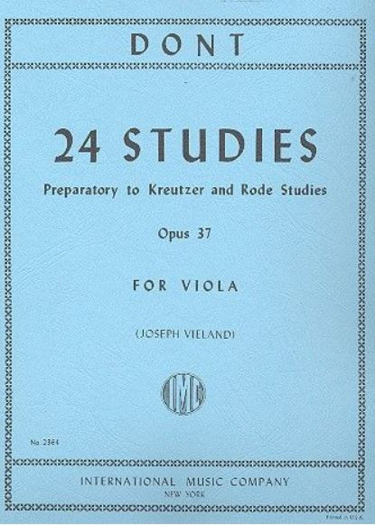 Vorderes Coverbild 24 Studies op.37 
