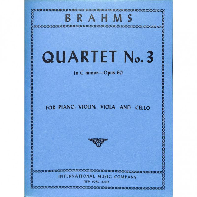 Vorderes Coverbild Quartet No. 3 in C minor op. 60 