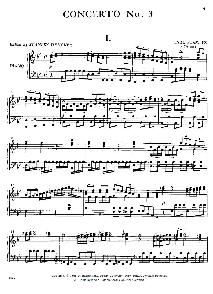 Anderes Coverbild Concerto No. 3 B flat major 