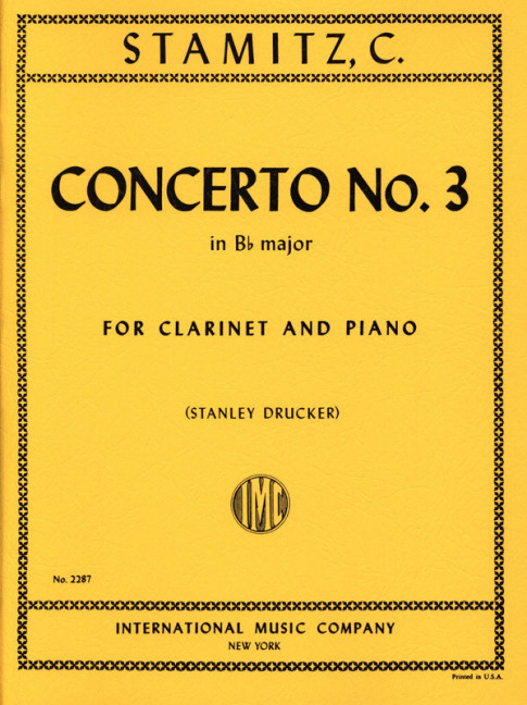 Vorderes Coverbild Concerto No. 3 B flat major 