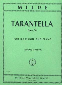 Vorderes Coverbild Tarantella op. 20 