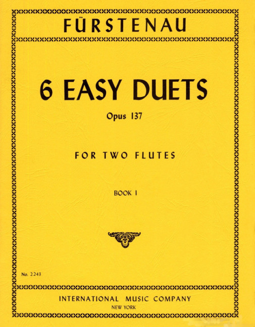 Vorderes Coverbild Six Easy Duets Vol. 1 op. 137 Vol. 1