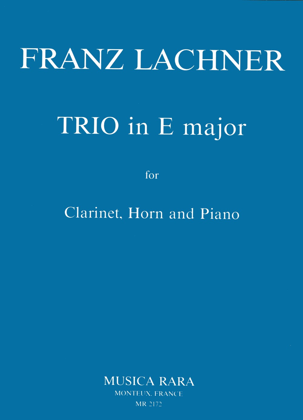 Vorderes Coverbild Trio in E