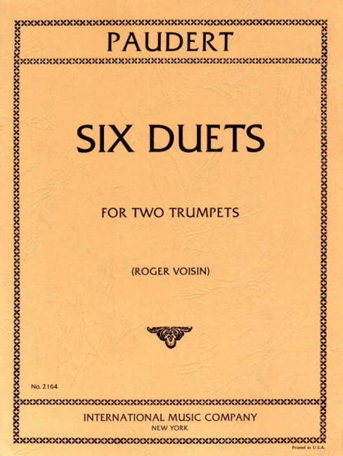 Vorderes Coverbild Six Duets 