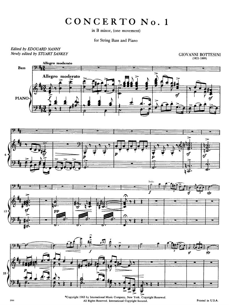 Anderes Coverbild Concerto No. 1 in B minor 