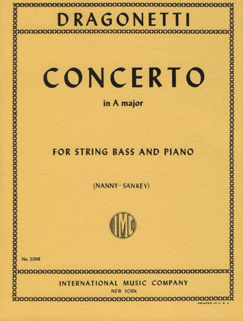 Vorderes Coverbild Concerto A major 