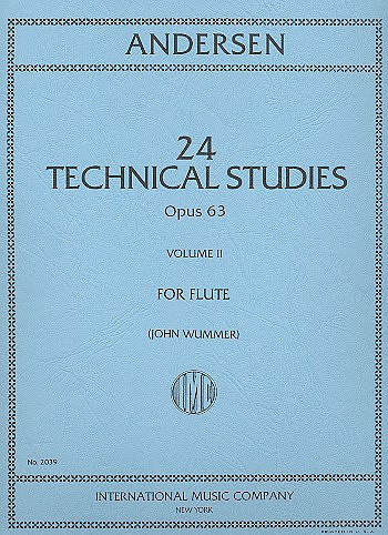 Vorderes Coverbild 24 Technical Studies Vol. 2 op. 63 Vol. 2