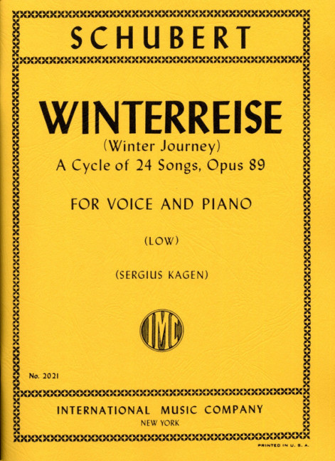 Vorderes Coverbild Die Winterreise op. 89 