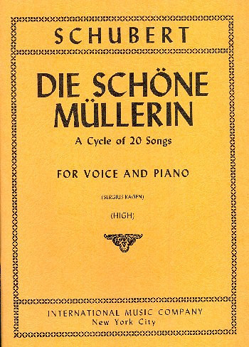 Vorderes Coverbild Die schöne Müllerin op. 25 